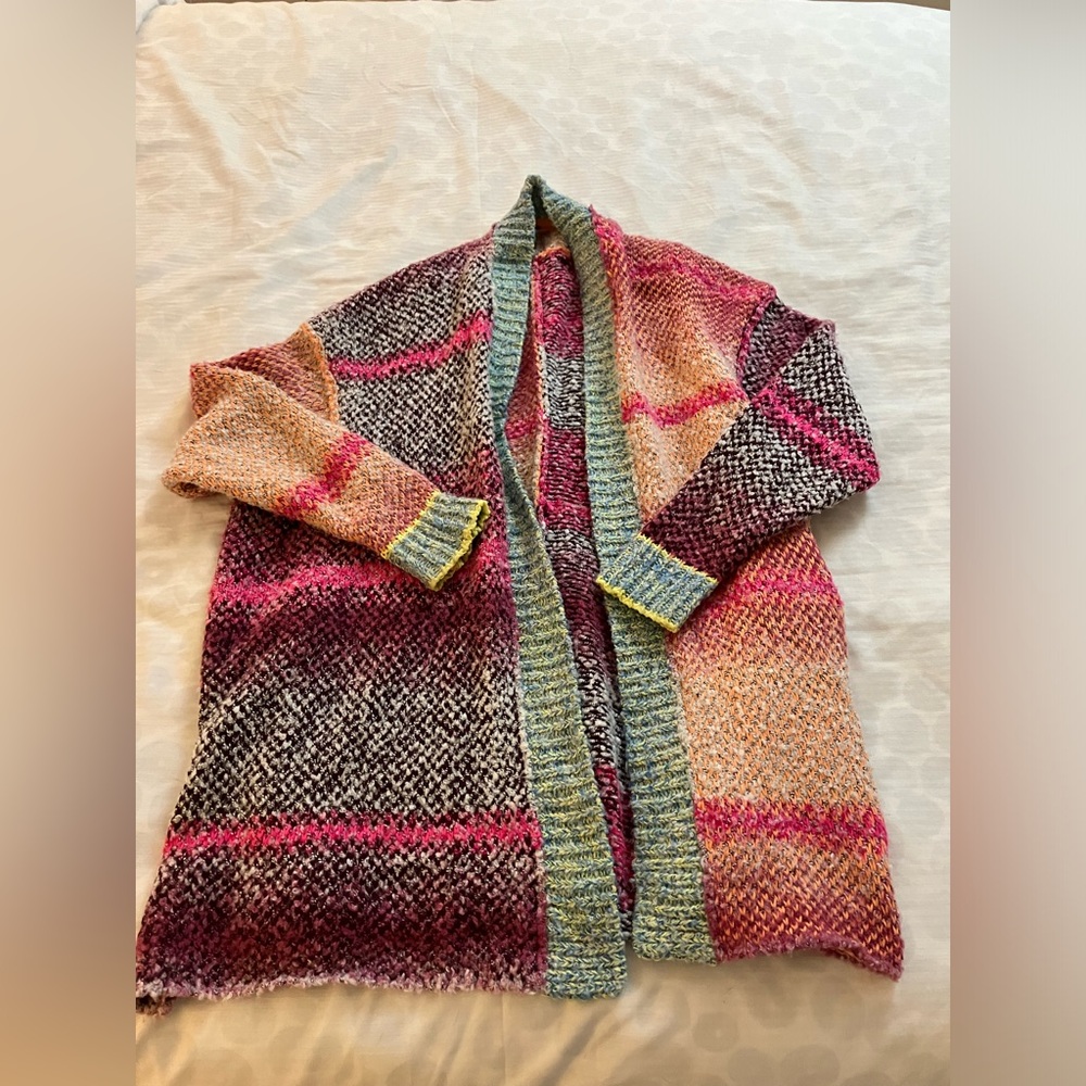 Free People Multicolor Cardigan